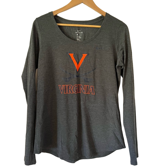 Nike Tops - Nike Virginia Long Sleeve Tee Shirt Medium